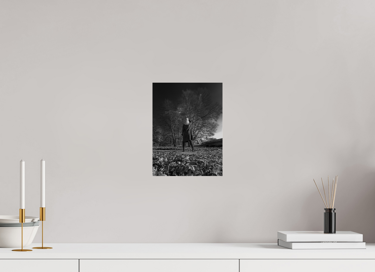 21 x 28 cm, Photo Print Under Acrylic Glass Herbstspaziergang